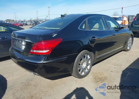 2013 Hyundai Equus Signature from USA, damaged, VIN KMHGH4JH7DU072469
